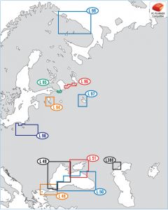Электронная карта C-MAP "Рыбинское водохранилище" L97 (M-RS-M211.12)