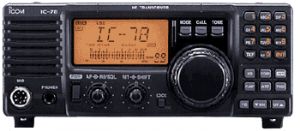 ПВ/КВ трансивер ICOM IC-78