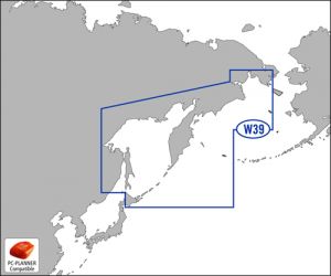 Электронная карта C-MAP "Полуостров Камчатка и Курильские острова" W39 (M-AN-M013.13)