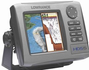 Картплоттер-эхолот Lowrance HDS 5 (датчик 83/200кГц)