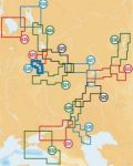 Навигационная карта Navionics Gold "р. Волга: от Горной Пролейки до дельты" (код 630)